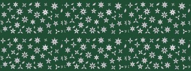 Küçük çiçekteki sevimli çiçek deseni. Raster illüstrasyonu. Tony 'nin kumaş kalıbını çiz. Modaya uygun kumaş deseni.