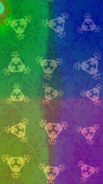 Different snowflake collection raster, winter elements on a golden colors. Raster christmas abstract colorful background with cute snowflake.