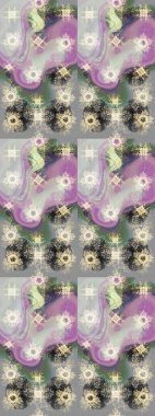 Noel stili. Raster illüstrasyonu. Gri, nötr ve bej renkli kar taneleri.