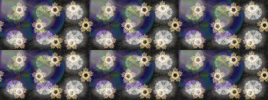 Yuvarlak raster kar tanesi. Renkli arka planda izole tatlı kar taneleri. Soyut kış grisi, nötr ve mavi süs. Güzel kar tanesi. Raster illüstrasyonu.