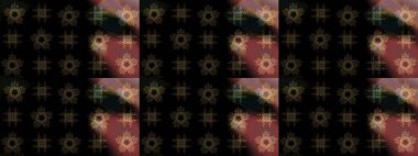 Düşen Noel stili kar taneleri. Güzel, siyah, kahverengi ve gri kar taneleri renkli bir arka planda izole edilmiş. Kar taneleri, kar yağışı. Görüntü.