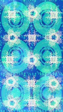 Ağ için güzel bir kar tanesi simgesinin basit bir çizimi. Güzel kar tanesi ikonu. Raster illüstrasyonu. Renkli arka planda izole tatlı kar taneleri.