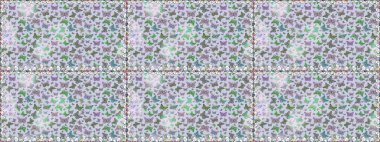 Gri ve nötr arkaplan üzerine bir resim. Kumaş, tekstil, baskı ve davetiye örnekleri. Kelebek deseni. Kusursuz. Raster..