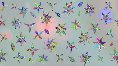 Çizim raster deseni. Çiçek arkaplan. Güzel kumaş deseni.