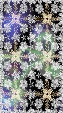 Gri renkli çiçekler. Kumaş desenli papatya çiçekleri ayrıntıları.