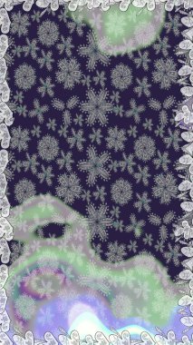 Kusursuz çiçek deseni. Raster illüstrasyonu. Gri renkli çiçekler. Düz Çiçek Elementleri Tasarımı. Renkli Bahar Temalı Kusursuz Arkaplan. Asya tekstil tarzında.