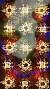 Kar Tanesi Simgesi. Kahverengi, gri ve bej renklerde izole edilmiş. Kış kar tanesi. Kar Tanesi Raster çizimi.