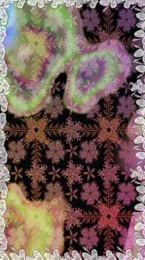 Renkli Yaz Temalı Kusursuz Arkaplan. Düz Çiçek Elementleri Tasarımı. Güzel kumaş deseni. Raster illüstrasyonunda trendsiz çiçek deseni.