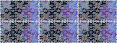 Modern çiçek arkaplanı. Parlak renkli çiçekleri ve gri renkli yaprakları olan kusursuz çiçek desenleri. Halk tarzı. Moda baskıları için zarif bir şablon.