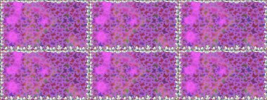 Menekşe renkleri üzerine Raster Arka planı. Güzel Kelebek Siluetleriyle Moda Dekorasyonu. Kart, Davetiye ve Yazdırma için Şirin Kadınsı Desen. Renkli Kelebeklerle Bahar Arkaplanı.