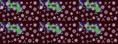 Dekorasyon ve tasarım için güzel bir desen. Çiçeğin suluboya çizimlerinin mükemmel deseni. Raster illüstrasyonu. Moda baskısı. Suluboya çizim kalıbı. Eski.