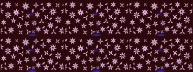 Güzel kumaş deseni. Düz Çiçek Elementleri Tasarımı. Raster illüstrasyonundaki çiçek desenli çizim. Renkli Bahar Teması çizim şablonu.