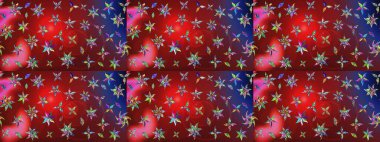 El çizimi Raster çizimi. Çizim çiçek deseni duvar kağıdı, web sitesi arka planı, ambalaj kağıdı, davetiye, broşür, afiş veya web sitesi için kullanılabilir. Parlak elementlerin.