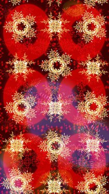 Düz Çiçek Elementleri Tasarımı. Raster Illustrasyon 'daki Çiçek Deseni' nin son moda çizimi. Güzel kumaş deseni. Renkli Yaz Teması çizim şablonu.