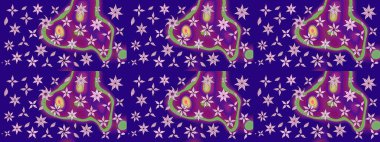 Hint çiçek liyada madalyon deseni. Etnik Mandala süsü. Tekstil, tebrik kartı, boyama kitabı, telefon kılıfı baskı için kullanılabilir. Raster Kına dövme tarzı.