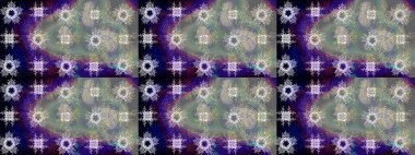 Barok tarzında altın çiçekli süs. Damask çizimi tekrarlanıyor. Antika altın tekrarlanabilir duvar kağıdı. Gri, siyah ve nötr renkler üzerine altın element.