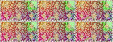 Tarafsız renklerde altın element. Barok tarzında altın çiçekli süs. Altın çiçekli, pürüzsüz desen. Damask arkaplanı.