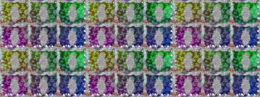 Raster Henna dövme stili. Tekstil, tebrik kartı, boyama kitabı, telefon kılıfı baskısı için kullanılabilir. Etnik Mandala süsü. Hint çiçekli desenli şal desenli..