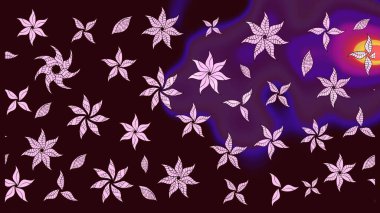 Etnik Mandala havlusu. Taslak süsleme izi. Sınır Kızılderili çiçekli paisley patten. Tebrik kartı geçmişi, boyama kitabı, arkaplan ve tekstil için kullanılabilir. Raster Henna tarzı.