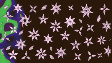 Taşralı şıklığı. Tekstil, duvar kâğıdı, kapaklar, yüzey, baskı, hediye paketi, hatıra defteri, dekupaj. Küçük yabani çiçeklerdeki halk modelini çiz. Liberty style millefleurs.