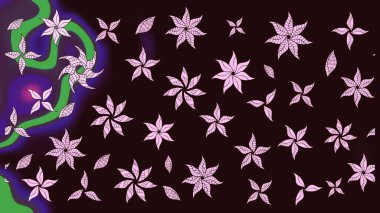 Raster Güzel kumaş deseni. Çiçek arkaplan ile soyut zarafet çizim deseni.