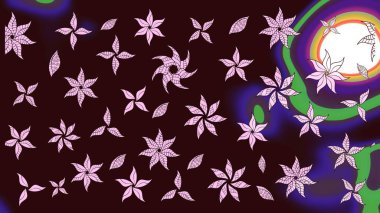 Kahverengi lale çiçekli Raster eskiz deseni. Doğal kozmetik ürünleri, parfüm, çiçekçi dükkanı için bahar ihalesi tasarımı. Paket kağıdı için en iyisi. Karşılama ya da düğün geçmişi olarak kullanılabilir.