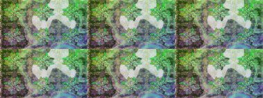 Sevimli çiçek raster deseni. Düz çiçek öğeleri tasarım. Moda kumaş deseni. Yaz tema Dikişsiz desen arka plan rengi.