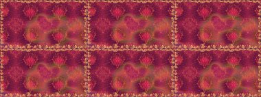 Sevimli küçük çiçek desenle. Raster resim. Çiçek desenli çiçek ve yaprakları ile.