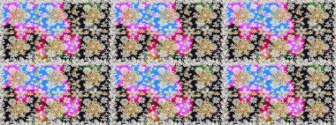 Altın karalama fantezi yapraklarından ve gri renkli çiçeklerden Raster soyut çiçek çelengi. El yapımı dekoratif çerçeve, albüm kapağı, tebrik kartı, klasik Art deco tarzı.