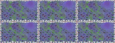 Kusursuz bir geçmişi var. Raster illüstrasyonu. Soyut renkli güzel kelebek. Menekşe ve nötr renkler üzerine resim.