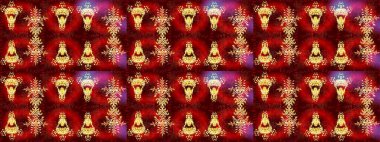 Dekorasyon kış kar ikonları. Kar Taneleri Raster illüstrasyonu. Raster Noel soyut renkli arkaplan ve düşen kar tanesi.