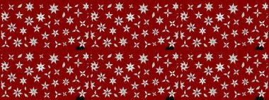 Şirin, zarif çiçekler Raster illüstrasyonu. Yapraklı çizim şekli. Davetiye ve kartpostal tasarımı için dekoratif çiçek unsurları. Poster ya da kapak için arka plan. Tekstil için figür.