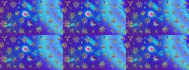 Botanik çizim kalıbı. Raster deseni. Organik elementler. Suluboya etkisi.