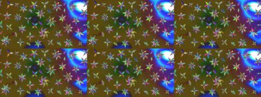 Tekstil, tebrik kartı, boyama kitabı, telefon kılıfı baskısı için kullanılabilir. Etnik Mandala süsü. Raster Henna dövme stili. Hint çiçekli desenli şal desenli..