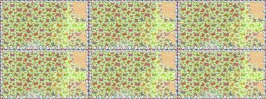 Tekstil, kumaş, baskı ve davetiye geçmişi. Kelebeklerle kusursuz desen. Tarafsız renklerde çizim. Raster..