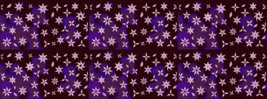 Kumaş, duvar kağıdı ve kağıt üzerine baskı yapmak için gelişen arka plan. Eski usul küçük çiçekli şirin bir eskiz deseni. Raster illüstrasyonu. Moda arka planında parlak buketler.