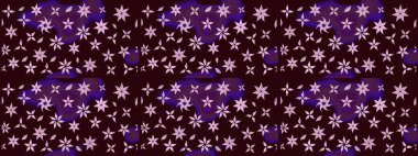 Paket kağıdı için en iyisi. Karşılama ya da düğün geçmişi olarak kullanılabilir. Doğal kozmetik ürünleri, parfüm, çiçekçi dükkanı için bahar ihalesi tasarımı. Kahverengi lale çiçekleriyle Raster eskiz deseni.