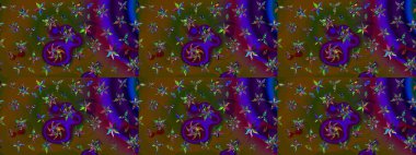 Kahverengi renklerde. Anti-stres için soyut örnek sayfası. Raster illüstrasyonu.