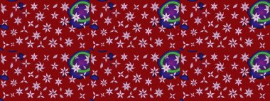 Şatafatlı bahar bahçesi dokusu. Flower eskiz arka planı. Raster illüstrasyonu. Çiçek deseni.