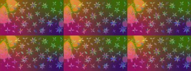 Hoş bir çiçek geçmişi var. Güzel kumaş deseni. Raster illüstrasyonu. Küçük çiçekte çizim deseni.