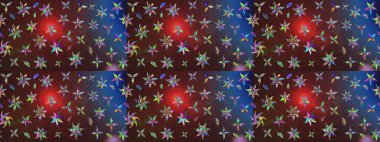 Desen, çizim, çiçek sınırı. Eski moda arka plan. Güzel, parlak, pürüzsüz kumaş, tuval. Raster illüstrasyonu. Kıvırcık, parlak örgü. Çiçeklerin çelengi.