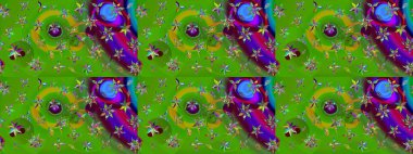 Ev dekoru. Paisley el çizimi elementler. Fantezi çiçekli eskiz deseni, doğal duvar kağıdı, çiçek desenli kıvrımlı illüstrasyon.