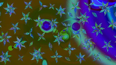 Raster stili kumaş deseni. Çiçekler suluboya çizim deseni.