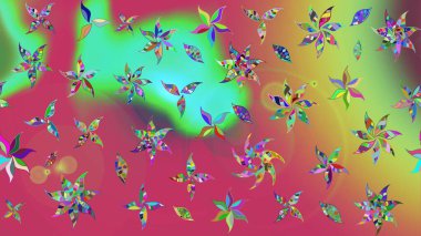 Raster Güzel kumaş deseni. Çiçek arkaplan ile soyut zarafet çizim deseni.