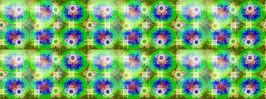 Noel mavisi, yeşil ve nötr. Sihirli mavi, yeşil ve nötr tatil soyut arka plan, yıldızlar ve düşen kar taneleri. Raster illüstrasyonu.