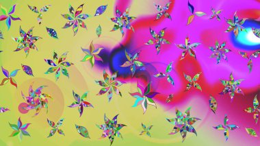 Kızılderili desenli desenli desenli şal deseni. Etnik Mandala süsü. Raster Henna dövme stili. Tekstil, tebrik kartı, boyama kitabı, telefon kılıfı baskısı için kullanılabilir.