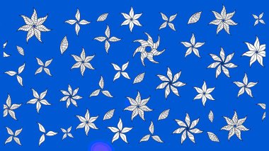 Küçük mavi çiçeklerle oldukça eski bir besin torbası deseni. Tekstil, kumaş, kapaklar, duvar kağıtları, baskı, paket, koleksiyon defteri, örgü, dekupaj için çiçek arkaplanı..