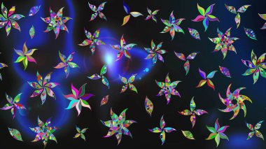 Eskiz modeli etnik tasarım. Çiçekleri, deniz kabukları, mandalaları ve suluboya efektleriyle donanma geçmişi. Yatak çarşafları, ceket, paket tasarımı, kumaş ve moda kavramları için tekstil baskısı.