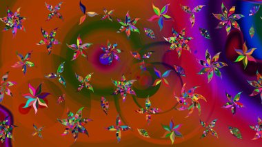 Küçük kahverengi çiçeklerdeki oldukça eski bir besin torbası deseni. Tekstil, kumaş, kapaklar, duvar kağıtları, baskı, paket, koleksiyon defteri, örgü, dekupaj için çiçek arkaplanı..