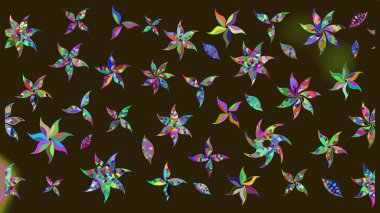 Yumuşak, bahar çiçekli arka plan. Kahverengi renkli çiçekler. Raster çiçek desenli ve çiçekli..